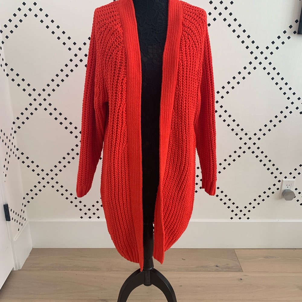 Red Cardigan